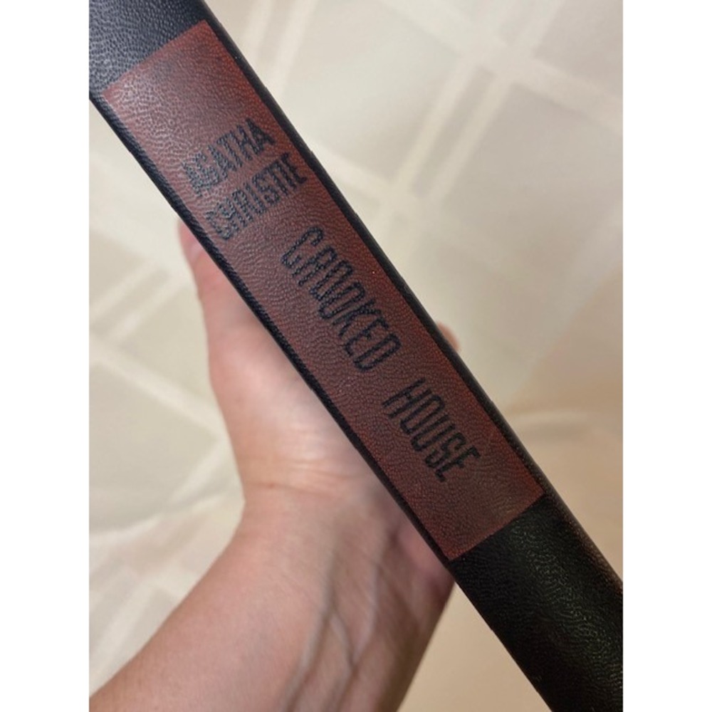 Agatha Christie Crooked House Hardcover Red Badge Detective 1st Edition/No DJ